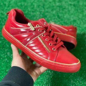 GUESS Million Low Men's Luxury Sneakers Red